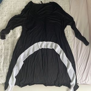 BCBG Maxazria asymmetrical shirt